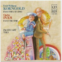 Pacific Art Trio / Korngold : Piano Trio, Op. 1 &amp; Ives : Piano Trio (수입/DCD1009)